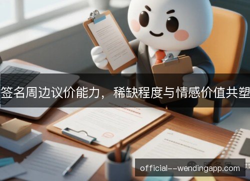 签名周边议价能力,稀缺程度与情感价值共塑 签名周边议价能力,稀缺程度与情感价值共塑